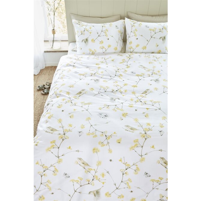 Marjolein Bastin Dekbedovertrek Chiffchaff Geel 260x200/220 cm