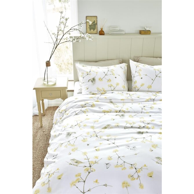 Marjolein Bastin Dekbedovertrek Chiffchaff Geel 260x200/220 cm