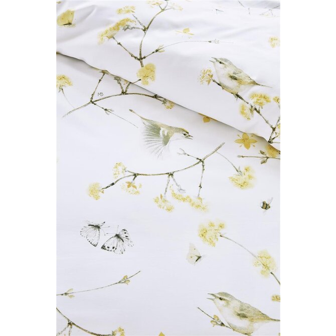 Marjolein Bastin Dekbedovertrek Chiffchaff Geel 260x200/220 cm