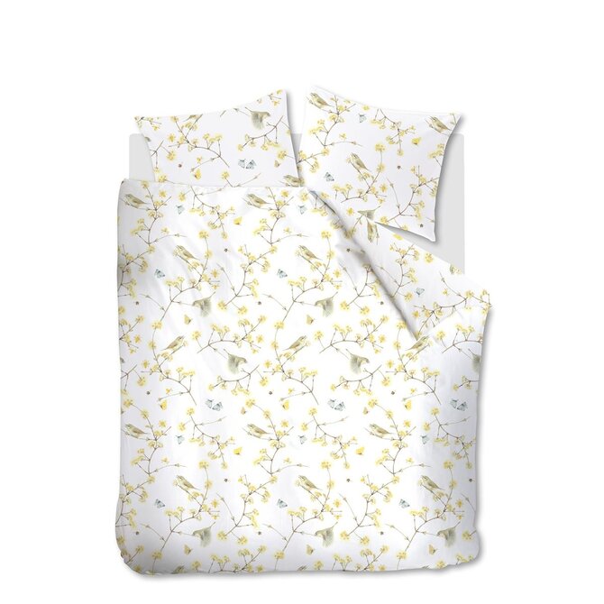 Marjolein Bastin Dekbedovertrek Chiffchaff Geel 260x200/220 cm