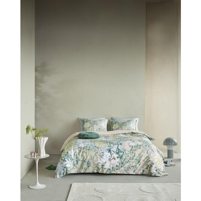 Kardol by Beddinghouse  Dekbedovertrek Lloyd Park Green 260x200/220 cm