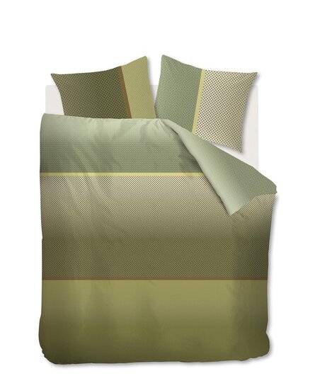 Kardol by Beddinghouse  Dekbedovertrek Alluring Olive Green 240x200/220 cm