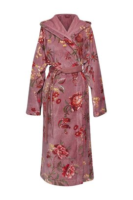 Pip Studio Secret Garden Bathrobe Mauve S