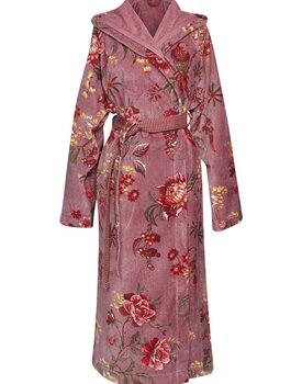 Pip Studio Secret Garden Bathrobe Mauve S