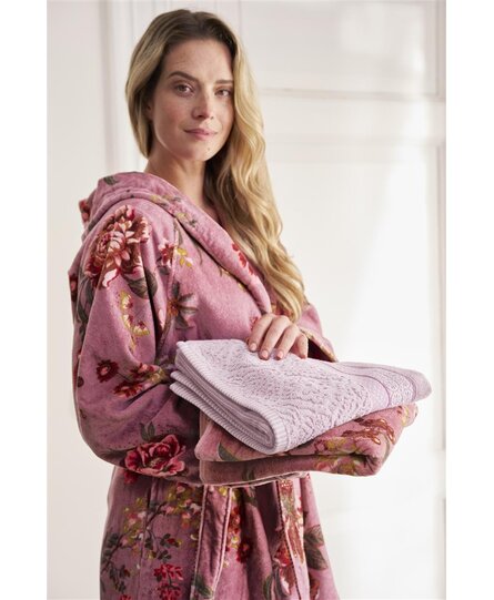 Pip Studio Secret Garden Bathrobe Mauve S