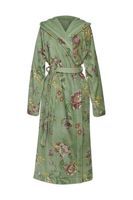 Pip Studio Secret Garden Bathrobe Green L