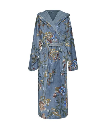 Pip Studio Secret Garden Bathrobe Blue M