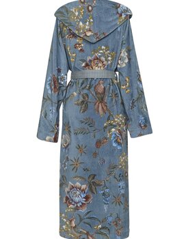 Pip Studio Secret Garden Bathrobe Blue XL