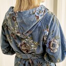 Pip Studio Pip Studio Secret Garden Bathrobe Blue XL