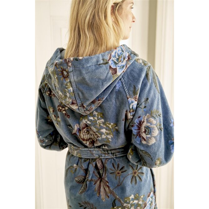 Pip Studio Secret Garden Bathrobe Blue XL Pip Studio Secret Garden Bathrobe Blue XL