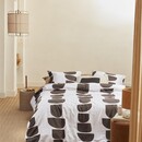 VT wonen VTwonen dekbedovertrek Moons  Bruin 140x200/220 cm