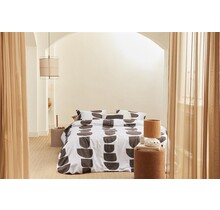 VTwonen dekbedovertrek Moons  Bruin 260x200/220 cm