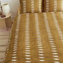 VT wonen VTwonen dekbedovertrek Ikat  Oker 260x200/220 cm
