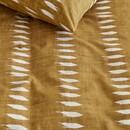 VT wonen VTwonen dekbedovertrek Ikat  Oker 260x200/220 cm
