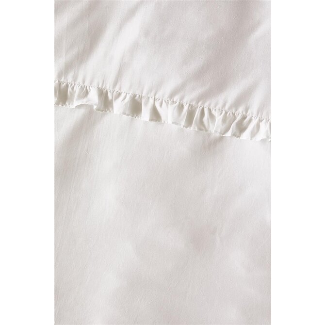 Riviera Maison Dekbedovertrek Calmness  Wit 240x200/220 cm Riviera Maison Dekbedovertrek Calmness  Wit 240x200/220 cm