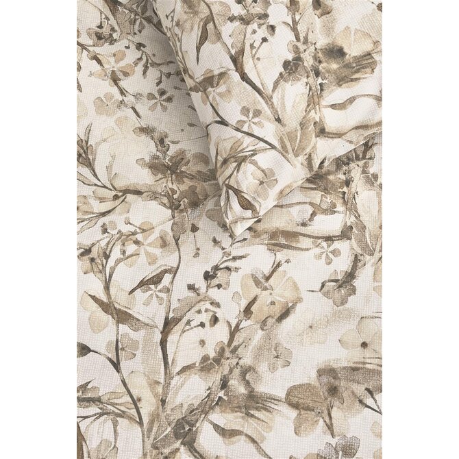 Riviera Maison Dekbedovertrek Blushing Blooms  Zand 200x200/220 cm