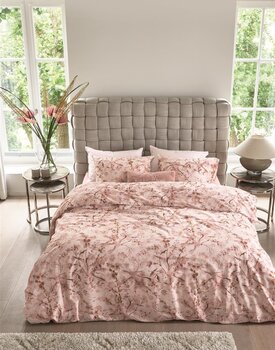 Riviera Maison Kussensloop Blushing Blooms  Roze 60x70 cm