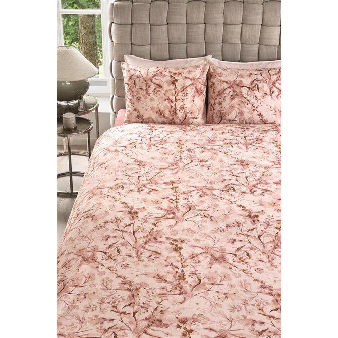 Riviera Maison Kussensloop Blushing Blooms  Roze 60x70 cm