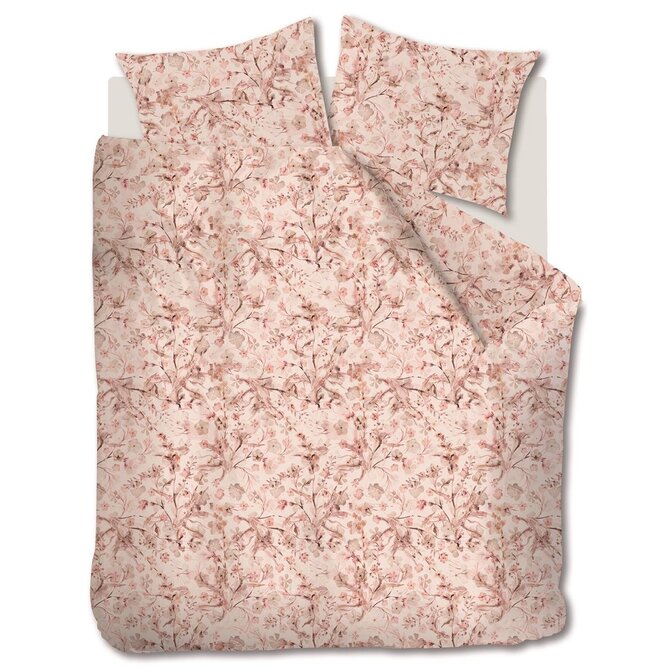 Riviera Maison Kussensloop Blushing Blooms  Roze 60x70 cm