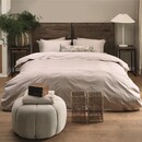 Rivièra Maison Riviera Maison Dekbedovertrek Bambu  Zand 200x200/220 cm