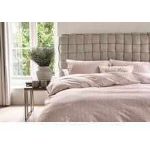 Riviera Maison Kussensloop Bambu  Zachtroze 60x70 cm