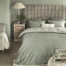Rivièra Maison Riviera Maison Dekbedovertrek Bambu  Grijsgroen 260x200/220 cm