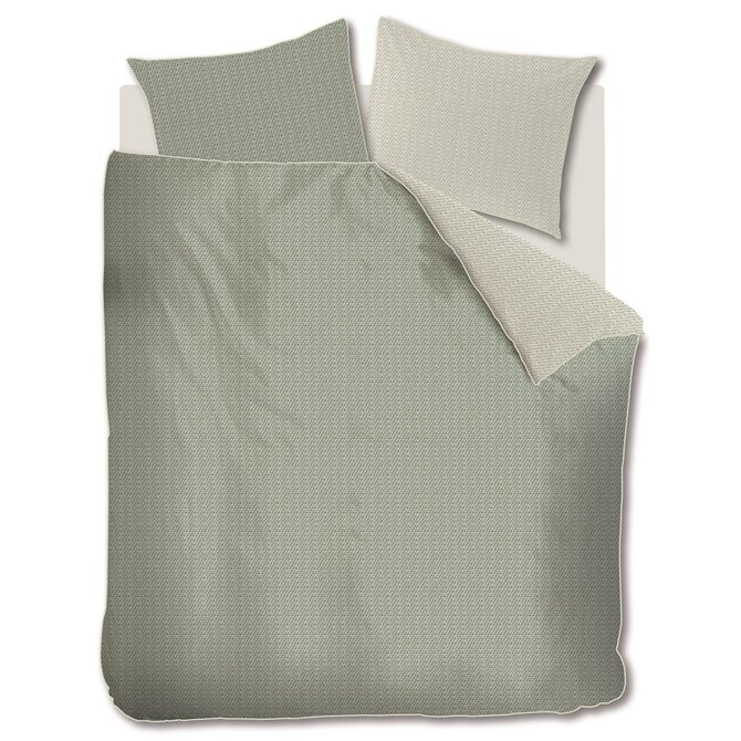 Riviera Maison Dekbedovertrek Bambu  Grijsgroen 240x200/220 cm