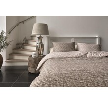 Riviera Maison Dekbedovertrek Braided  Taupe 240x200/220 cm