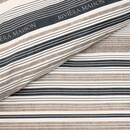 Rivièra Maison Riviera Maison Dekbedovertrek Sturdy Stripe  Marineblauw 240x200/220 cm