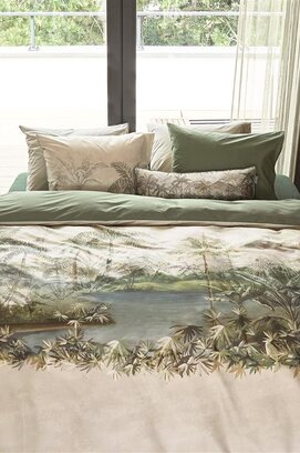 Riviera Maison Dekbedovertrek Oasia  Zand 200x200/220 cm