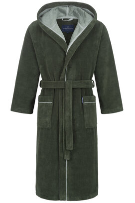 Morgenstern Daniel badjas met capuchon Groen/Olijfgroen L