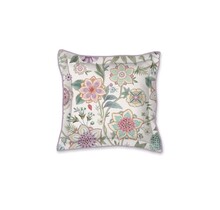 Pip Studio Viva Las Flores Square Cushion White 45x45 cm