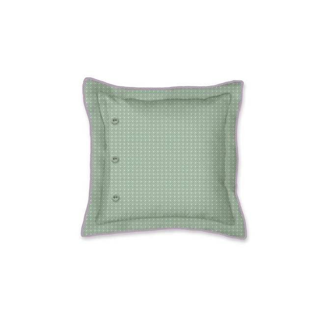 Pip Studio Viva Las Flores Square Cushion White 45x45 cm