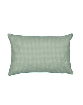 Pip Studio Viva Las Flores Quilted Cushion Green 45x70 cm