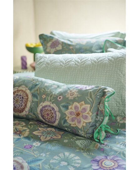 Pip Studio Viva Las Flores Long Cushion Green 30x90 cm