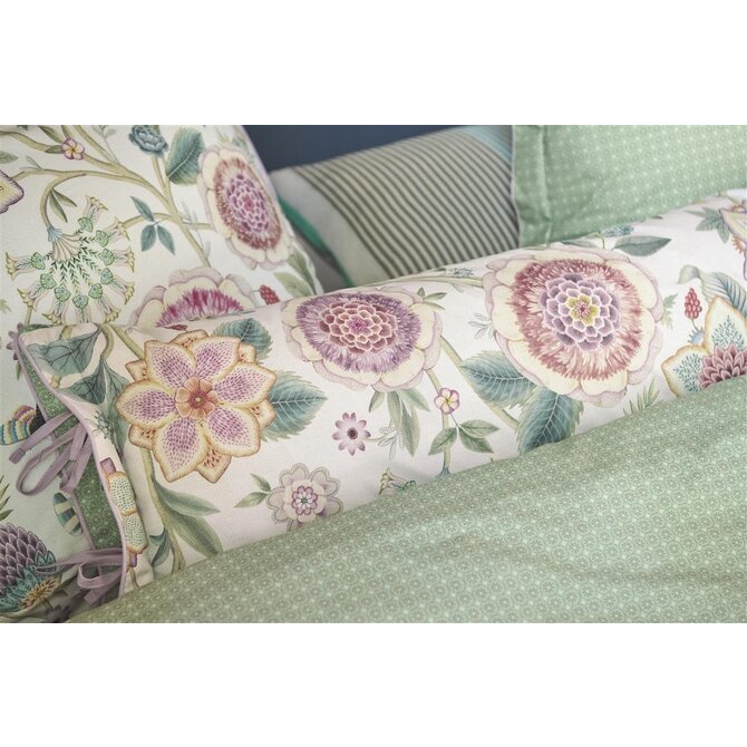 Pip Studio Viva Las Flores Long Cushion White 30x90 cm