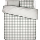 Essenza Essenza Chess Dekbedovertrek Dusty green 140x200/220