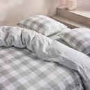 Essenza Essenza Chess Kussensloop Dusty green 60x70