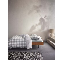 Essenza Chess Dekbedovertrek Dusty green 200x200/220