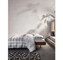 Essenza Chess Dekbedovertrek Grey 240x200/220