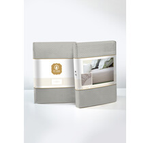 Pip Studio Hoeslaken Mi Vida Blue 100x200 cm Hoekhoogte 25 cm