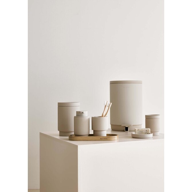 Marc O'Polo The Wave Storage container L Oatmeal