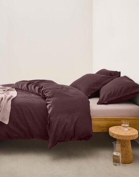 Marc O'Polo Valka Duvet cover 1p set 140x220 Aubergine