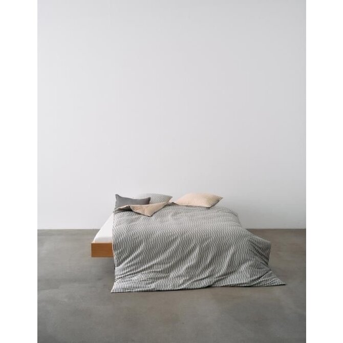 Marc O'Polo Sillia Duvet cover 2p set 260x220 Neutral Grey