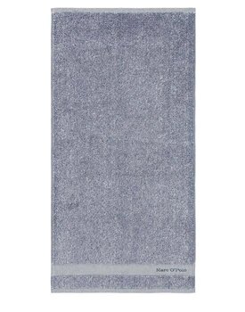 Marc O'Polo Melange Gastendoek Marine/Silver 30x50