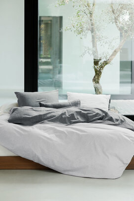 Marc O'Polo Skei Dekbedovertrek  240x220+2/60x70 Zwart