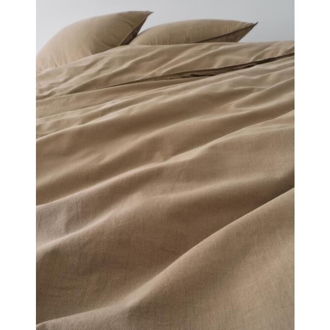 Marc O'Polo Senja Duvet cover 2p set 200x220 Walnut