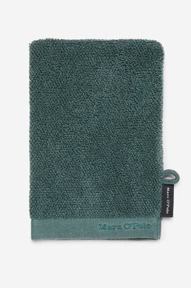 Marc O'Polo Timeless Uni Washandje Pine green 16x22