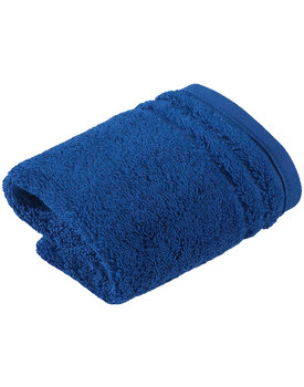 Vossen Gezichtsdoekje Vienna Style Supersoft  Deep Blue 30x30