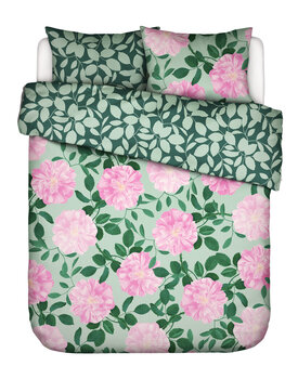 Covers & Co Bloom with a view Dekbedovertrek Misty green 200x200/220